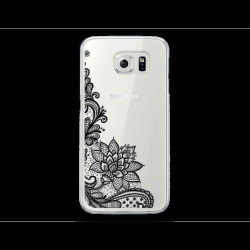 Coque Gel DENTELLE NOIRE 2 pour SAMSUNG