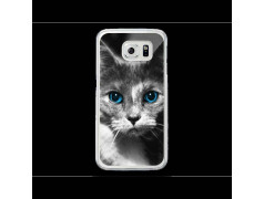 Coque Gel BLUE CAT pour SAMSUNG