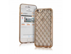 Coque souple GRILLE DOREE pour iPhone 7