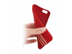 Coque RUBBER rouge pour iPhone 7