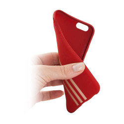 Coque RUBBER rouge pour iPhone 7