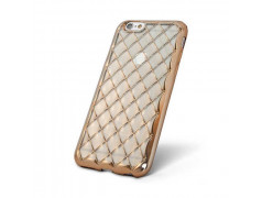 Coque souple GRILLE DOREE pour iPhone 7+