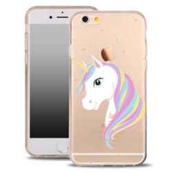 Coque gel LICORNE pour iPhone 7+