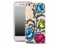 Coque gel FLOWERS pour iPhone 5, 5S et SE