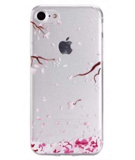 Coque GEL FLOWERS 3 pour iPhone 7