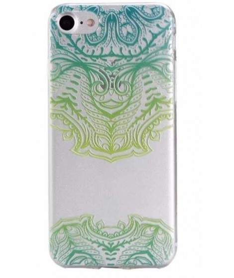 Coque GEL DENTELLES GREEN pour iPhone 7