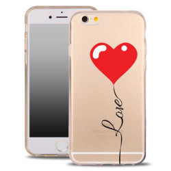 Coque gel BIG LOVE pour iPhone 6 et 6S