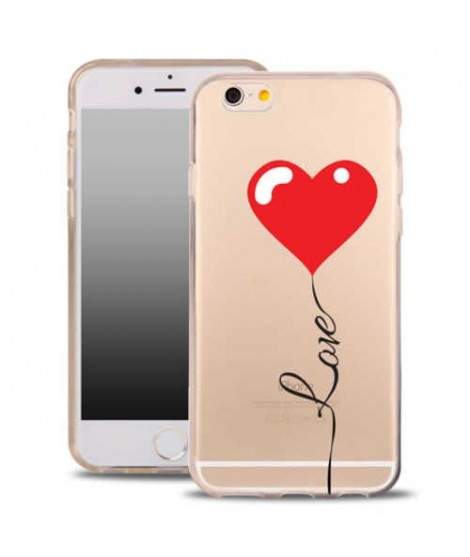 Coque gel BIG LOVE pour iPhone 6 et 6S