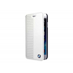 HOUSSE ETUI FOLIO BLANC BMW iPhone 6+ et 6+S