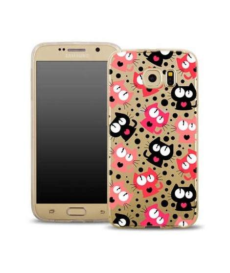 Coque FASHION CAT pour Samsung Galaxy S7