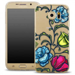 Coque FASHION FLOWERS pour Samsung Galaxy S7 edge