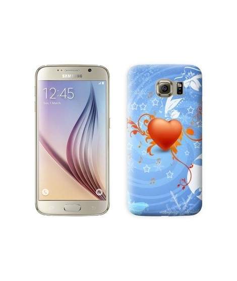 Coque coeur music pour Samsung Galaxy S7