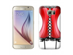 Coque CORSET ROUGE Samsung Galaxy S8