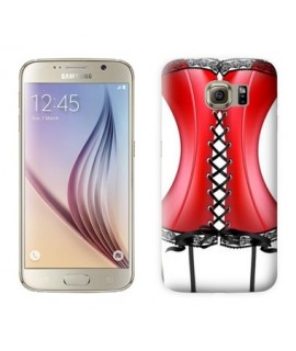 Coque CORSET ROUGE Samsung Galaxy S8