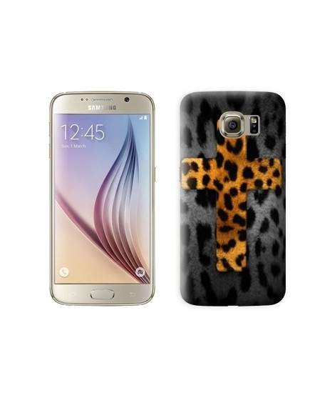 Coque CROIX LEOPARD Samsung Galaxy S8