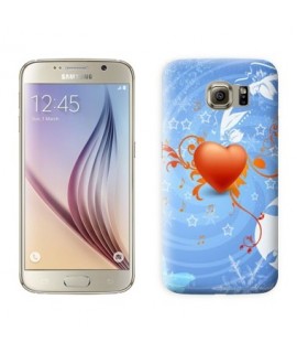 Coque coeur music pour Samsung Galaxy S8  Plus