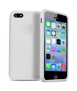 Coque souple S-LINE blanche pour iPhone 6 + et iPhone 6+S