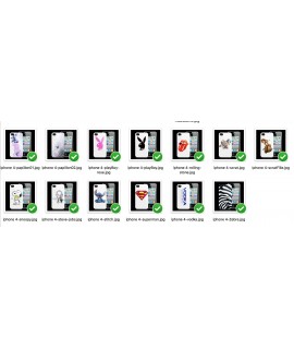 DESTOCKAGE COQUES IPHONE 4 et 4S PAR LOT DE 10