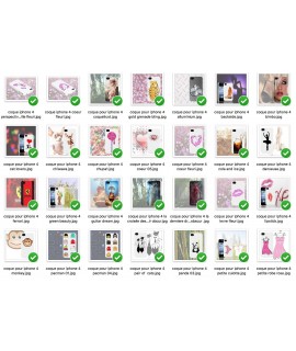 DESTOCKAGE COQUES IPHONE 4 et 4S PAR LOT DE 10