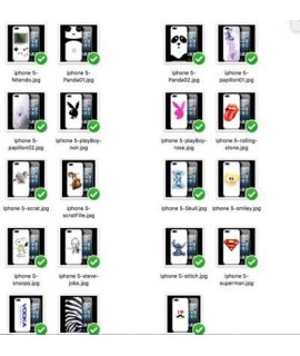 DESTOCKAGE COQUES IPHONE 5, 5S et SE PAR LOT DE 10