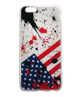 Coque souple USA PRINT pour iPhone 6 et 6S