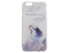 Coque souple BEAUTIFUL GIRL pour iPhone 6 et 6S