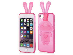 Coque  BUNNY rose  pour iPhone 8