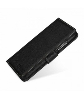 Etui cuir noir portefeuille iPhone X/XS