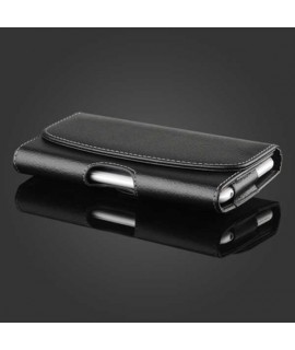 Etui cuir Clip Horizontal Ceinture pour Apple iPhone 8