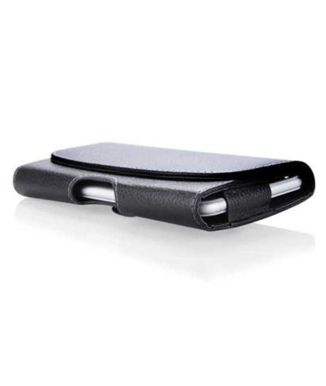 Etui cuir Clip Horizontal Ceinture pour Apple iPhone 8