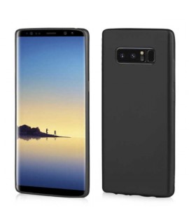 Coque SILICONE noir Samsung Note 8