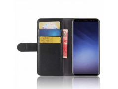 Etui portefeuille noir SAMSUNG GALAXY S9