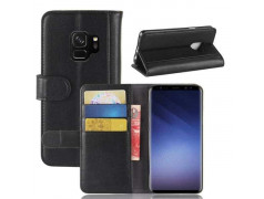 Etui portefeuille noir SAMSUNG GALAXY S9+