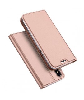 Etui portefeuille OR ROSE iPhone X