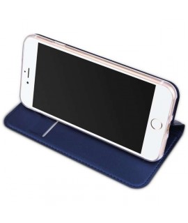 Etui portefeuille BLEU MARINE iPhone 8 et iPhone 7