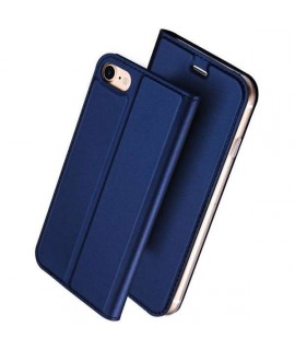 Etui portefeuille BLEU MARINE iPhone 8 et iPhone 7