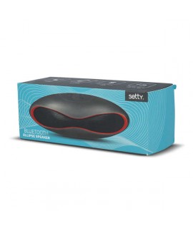 Enceinte bluetooth haut-parleur SETTY - Blanc / Rouge