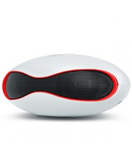 Enceinte bluetooth haut-parleur SETTY - Blanc / Rouge