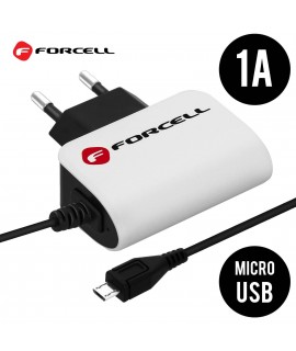 Chargeur secteur rapide avec cable Micro USB - Forcell