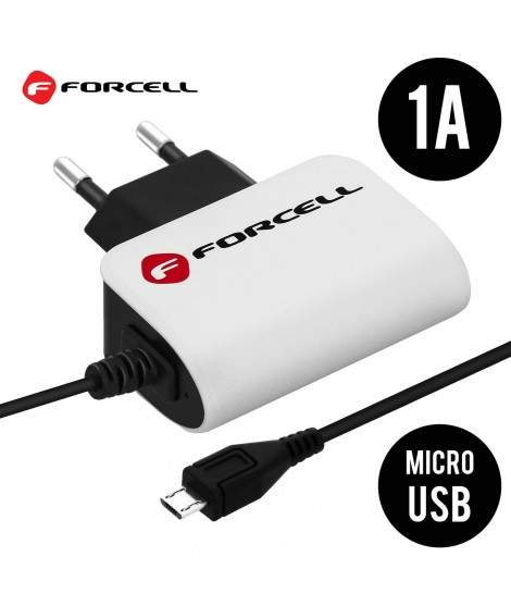 Chargeur secteur rapide avec cable Micro USB - Forcell