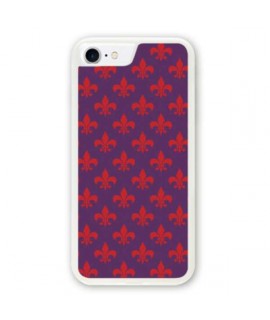 Coque souple FLEURS LYS iPhone 8