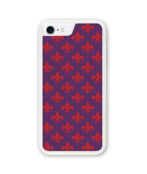 Coque souple FLEURS LYS iPhone 8