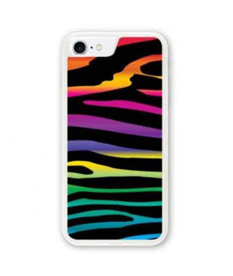 Coque souple ARC EN CIEL iPhone 8