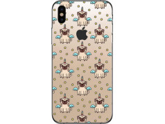 Coque silicone LITTLE DOG pour iPhone X