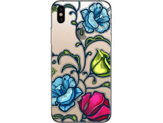 Coque silicone FLOWER 2  pour iPhone X