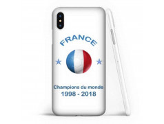 Coque COUPE DU MONDE en gel iPhone X