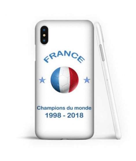 Coque COUPE DU MONDE en gel iPhone X