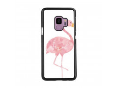 Coque FLAMANT ROSE 2 en gel SAMSUNG GALAXY S9