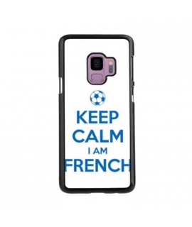 Coque KEEP CALM IM FRENCH en gel SAMSUNG GALAXY S9+