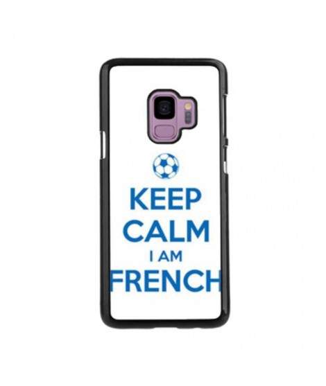 Coque KEEP CALM IM FRENCH en gel SAMSUNG GALAXY S9+